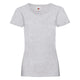 Тениска Fruit Of The Loom Valueweight Ladies Gris