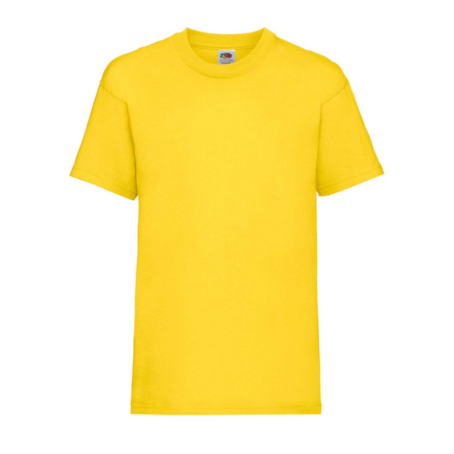 Tričko Fruit Of The Loom Valueweight Adult Amarillo
