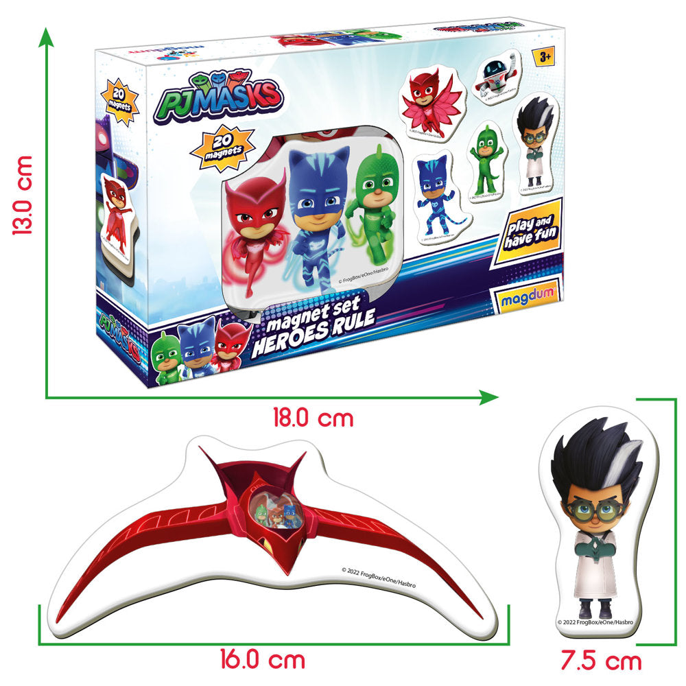Pj Masks Magnet Set Pjmasks Me 5031-32