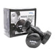 Vinyl Dumbbells Set Softee Negro 5 Kg