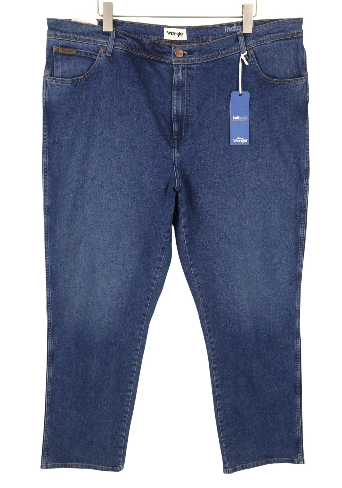 Wrangler Texas 821 Men Jeansblue Fade Effect Autentisk Rak Dragkedja