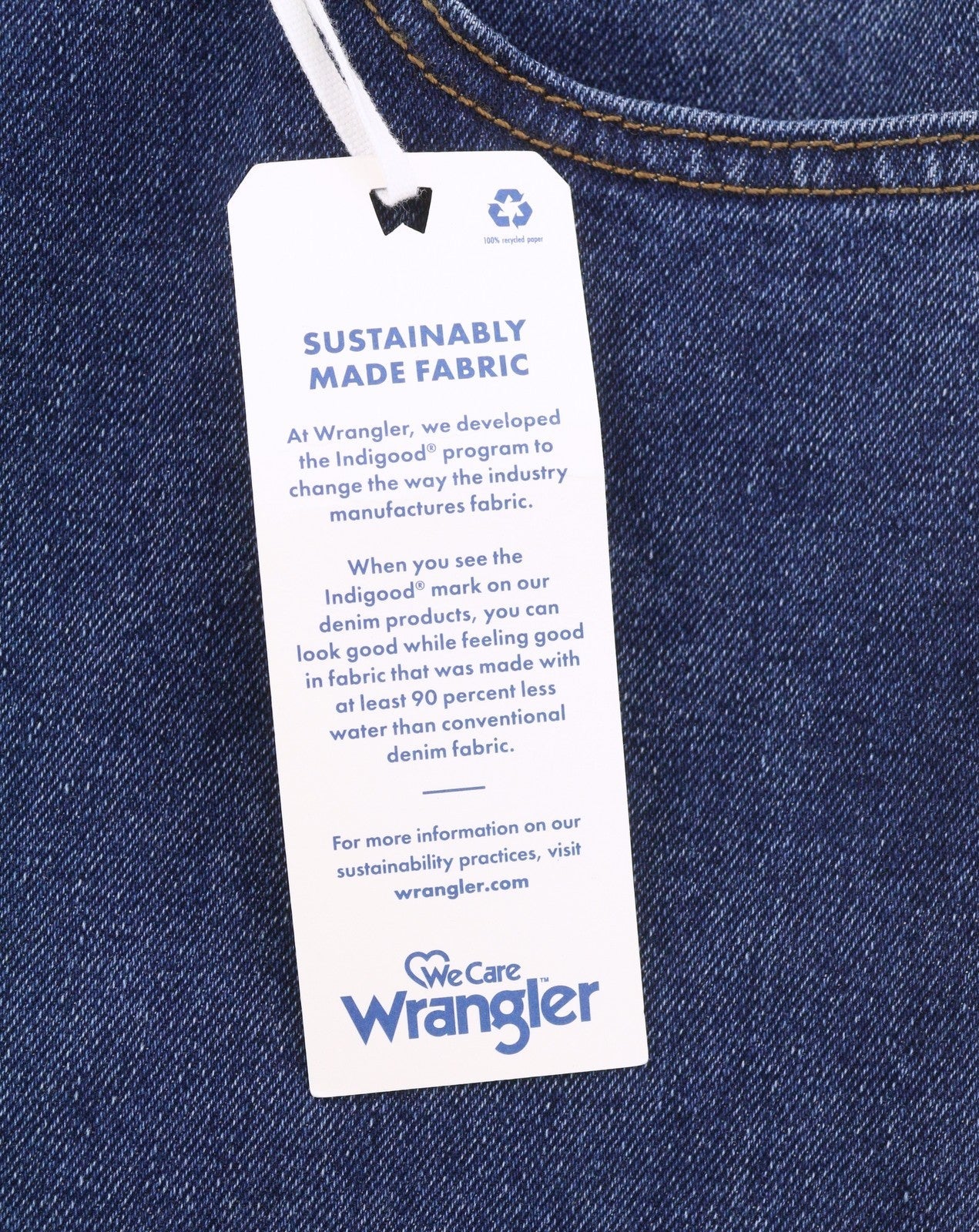 Wrangler Texas 821 Masculino Jeansblue Fade Effect Autêntico Straight Zip Fly