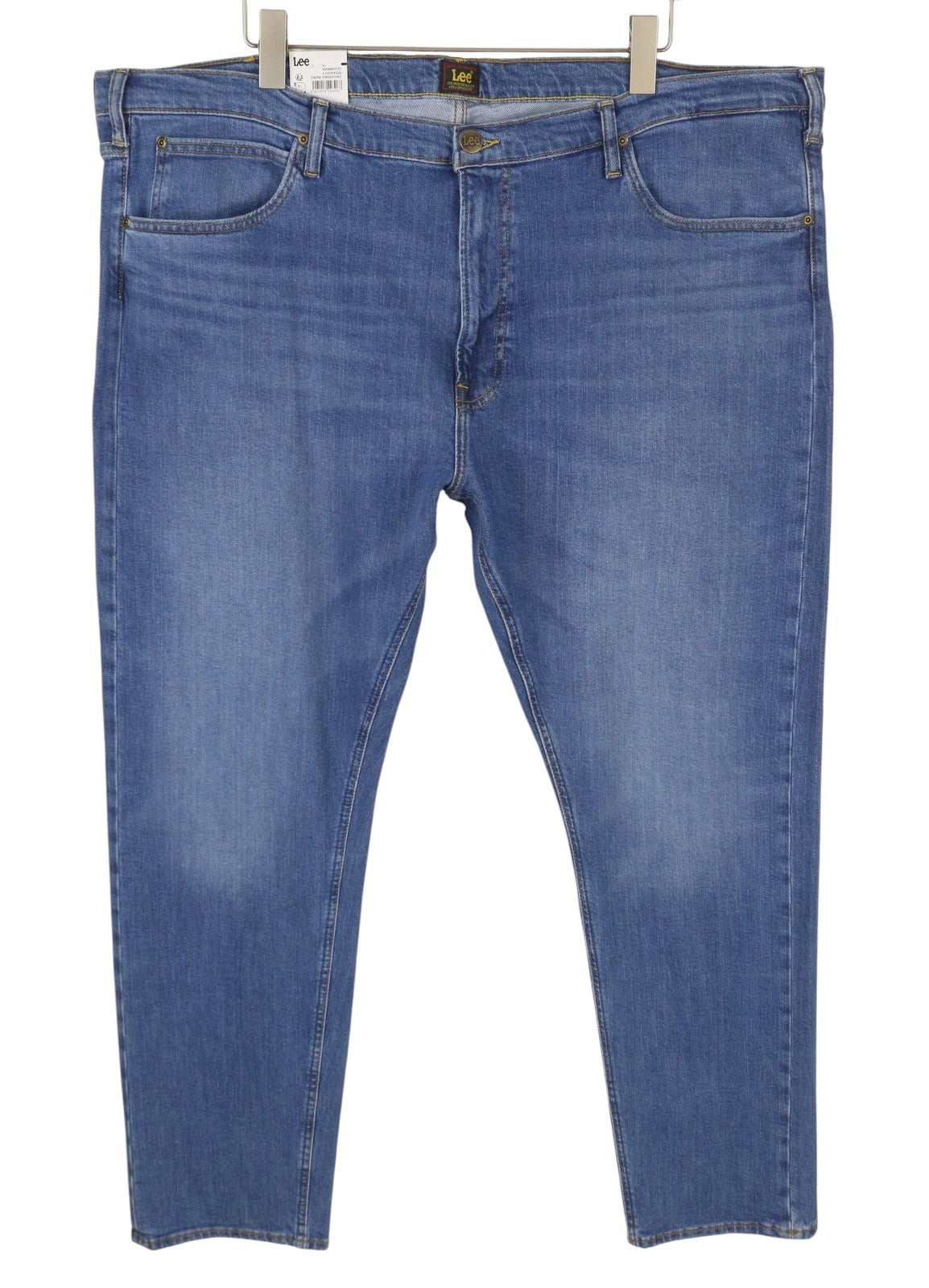 Lee Daren Zip Fly Mænd Jeansblå knurhår Falmet Regular Straight Zip