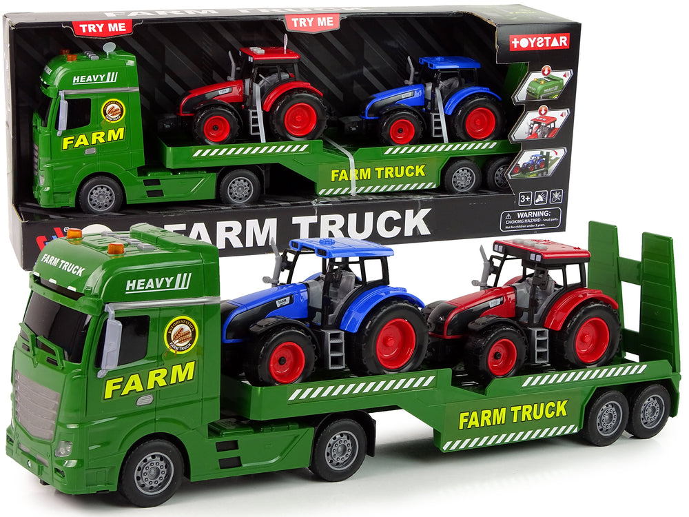 Farm Set Tractor Truck Sound Lights