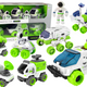 Space Vehicle Set 6in1 Rover Satellite For Kids