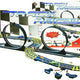 Car Track Racing Two Cars Loops Power Supply 565 Cm