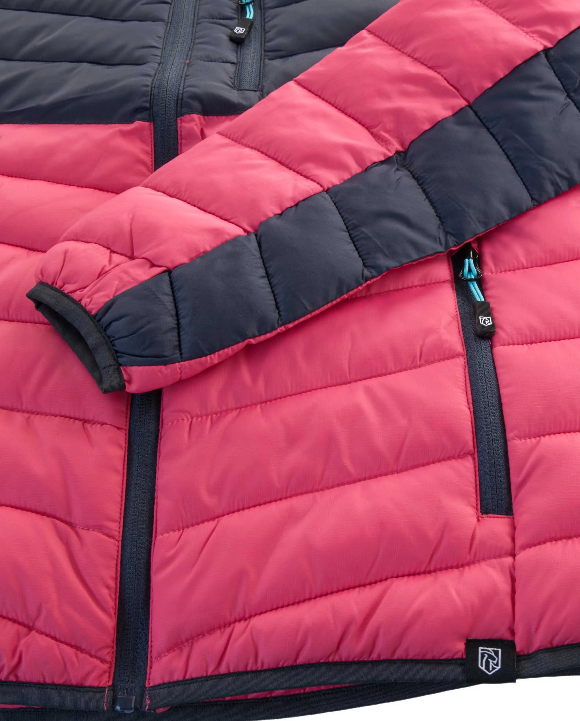 Dámska zimná bunda Mckees Birch Blue-fuchsia Pink