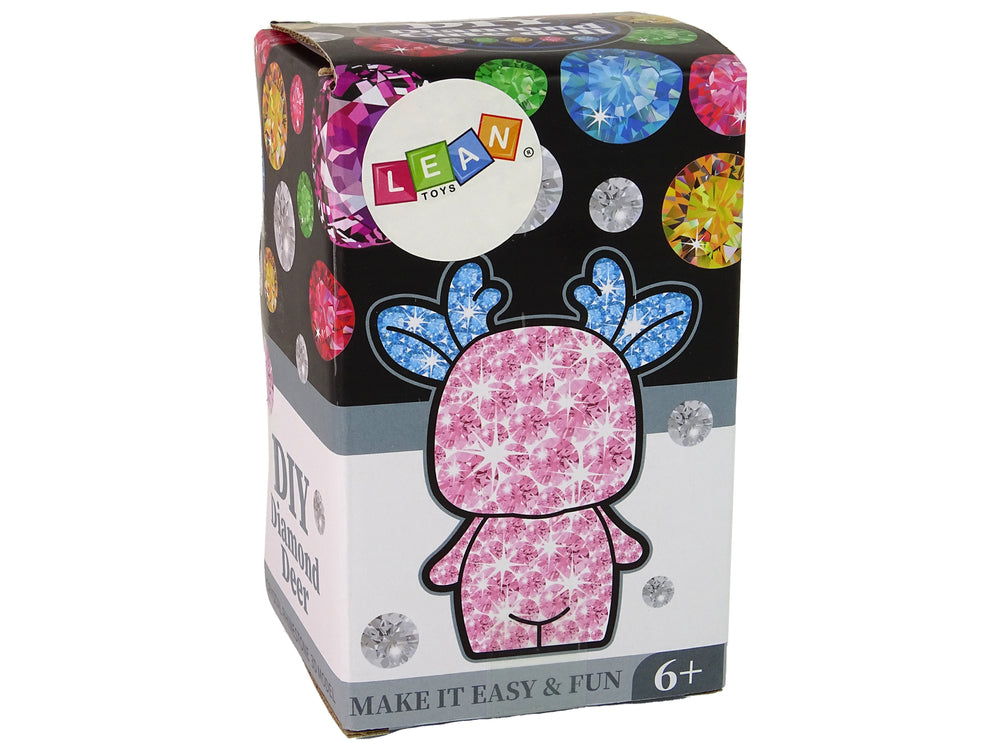 Creative Reindeer Kit Diy Diamonds Crystals Blue