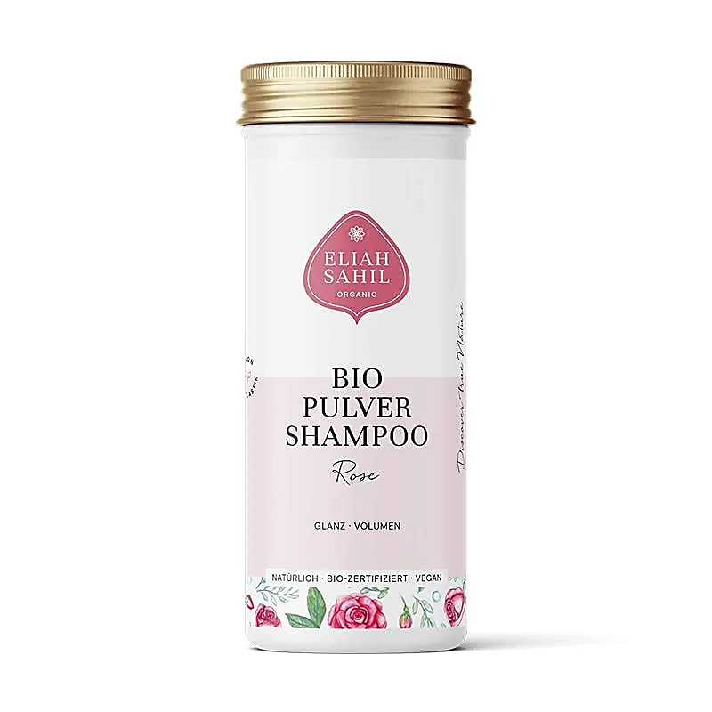 Pulverschampo Rose Organic Eliah Sahil - 100 G