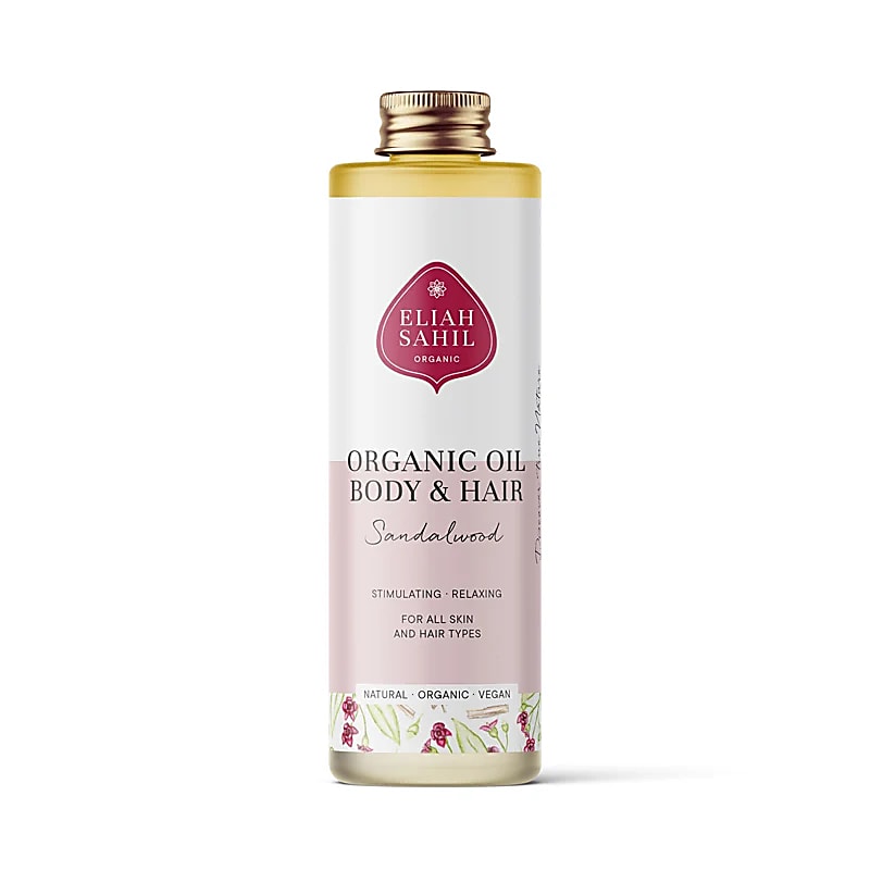 Olejek do ciała i włosów Migdałowe drzewo sandałowe Organiczny Eliah Sahil - 100 ml
