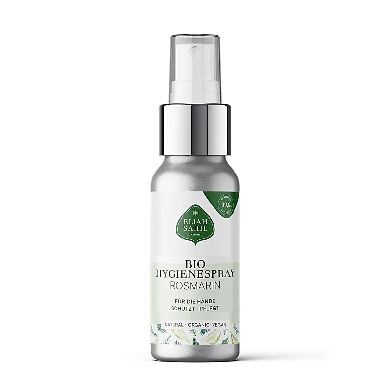 Dezinfectant de maini Rozmarin Organic Eliah Sahil --set 2 buc - 60ml