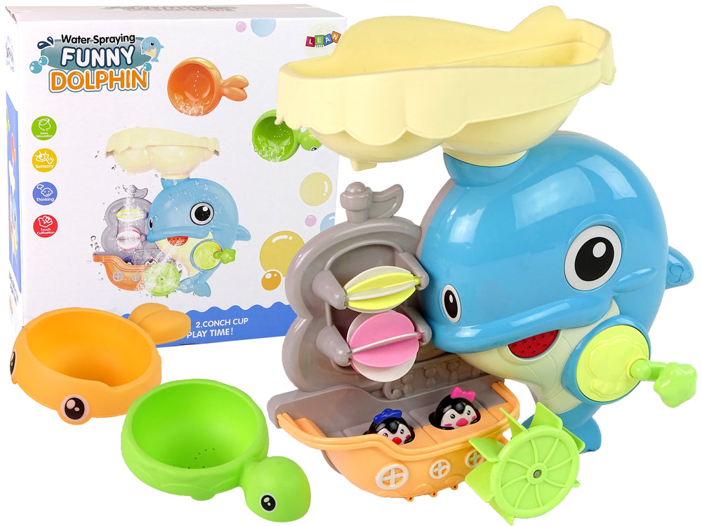 Bathing Toy Dolphin Waterfall Bathing Shower