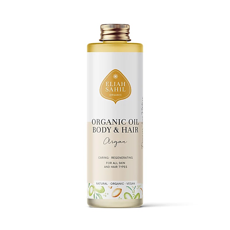 Body & Hair Oil Argan Organic Eliah Sahil - 100 Ml