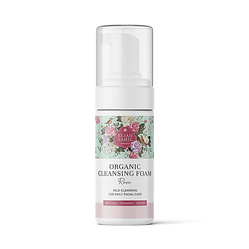 Face Cleanser Foam Rose Organic Eliah Sahil - 110 Ml