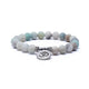 Mala/Armband Amazon Stone Elastic mit Ohm – Packung mit 2 Stück – 0,8 cm