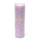 Sviečka Stearin Bodhi Leaf Lilac neparfumovaná - 21x6,5 Cm