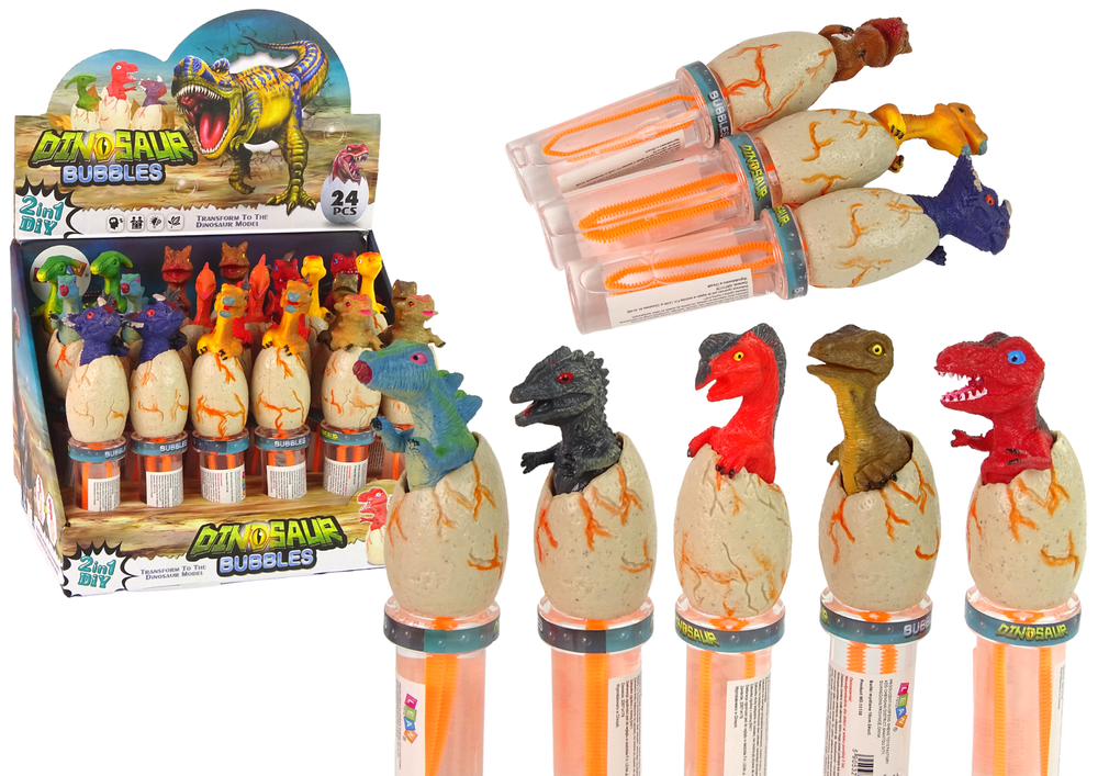 Soap Bubbles Dinosaurs 18 Cm Various Colours