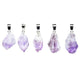 Anhänger Amethyst rau – Packung mit 5 Stück – ±2 cm