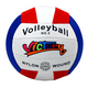 White Volleyball Ball Size 5 Colorful