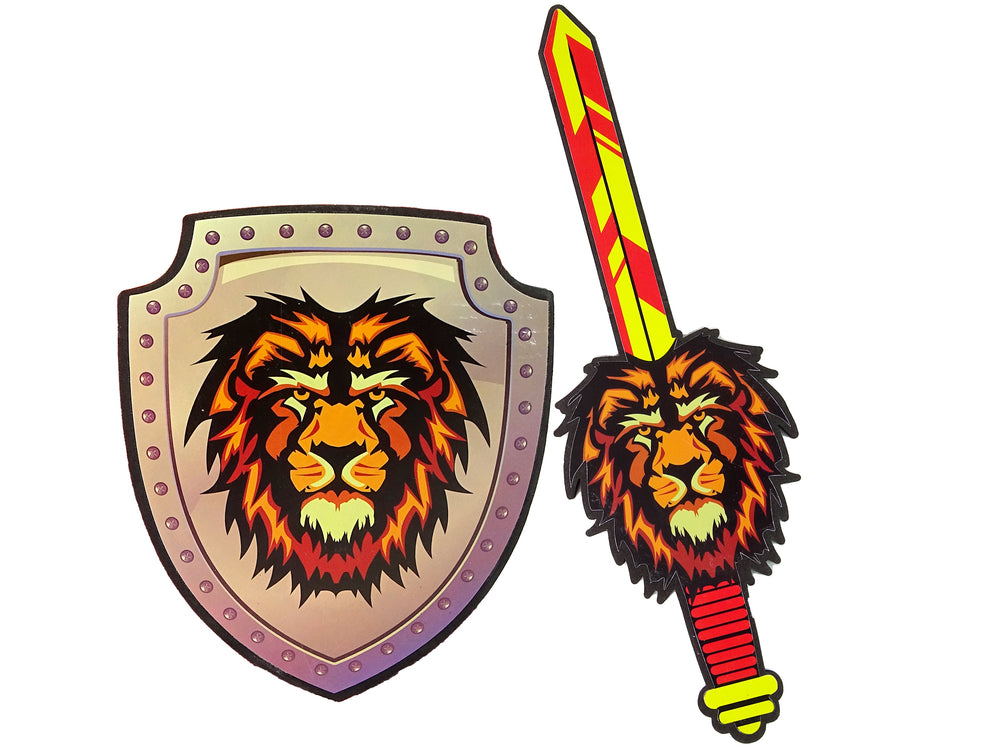 Eva Foam Knight Set Sword And Shield Lion