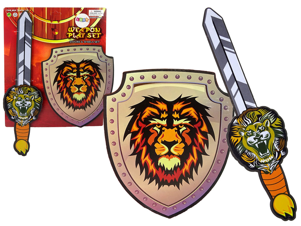 Knights Sword Shield Kit Foam Eva Lion
