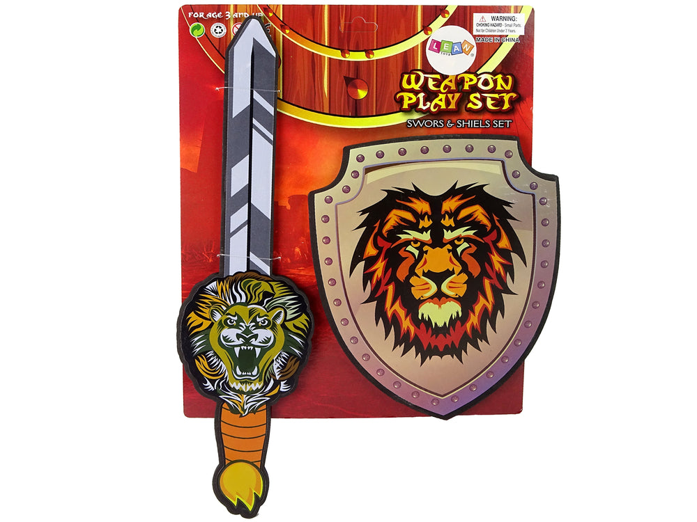 Knights Sword Shield Kit Foam Eva Lion