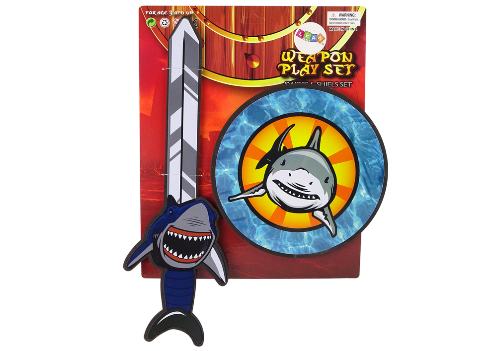 Knight Set Sword Shield Foam Eva Shark