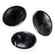 Worry Stones черен турмалин --опаковка от 3 бр. - 3,5-4,5 см