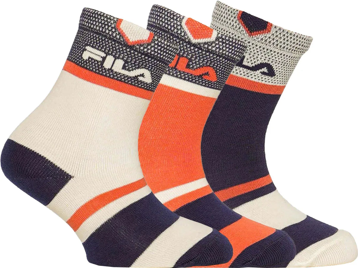 Children's Socks Fila Jr. Sock New Boy 3-pack Mix 35-38