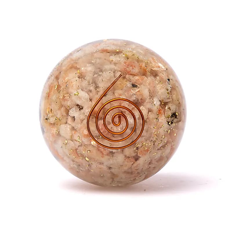Orgonitowy Kamień Słoneczny Ze Słońcem - ±5,5cm