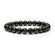 Bracciale elastico in pirite - confezione da 2 pezzi - 0,8 cm; 9 cm
