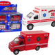 Ambulance Rescue Vehicle Friction Drive 2 Colours