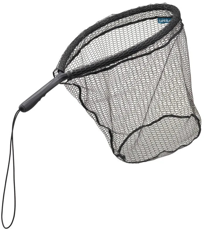Caperlan Floating Fishing Landing Net Black