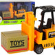 Orange Forklift Truck