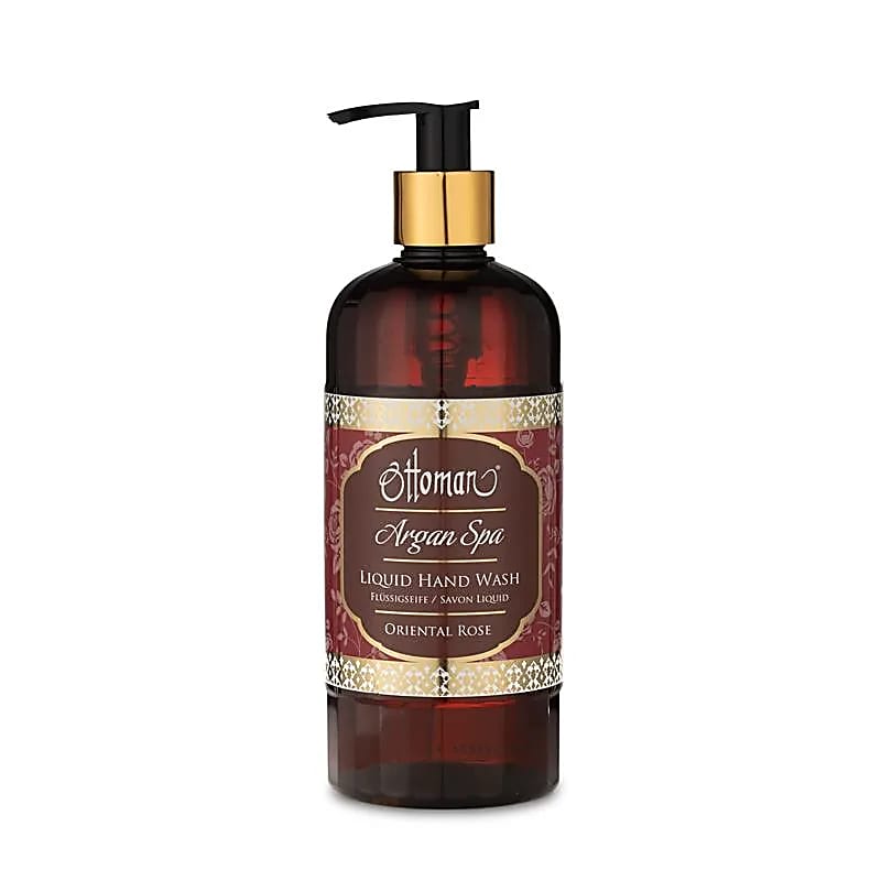 Ottoman Argan Spa Liquid Soap Oriental Rose --set Of 2 Pcs - 400ml