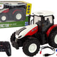 Agricultural Tractor 1:24 Remote Controlled R/c Pilot Farm White Red