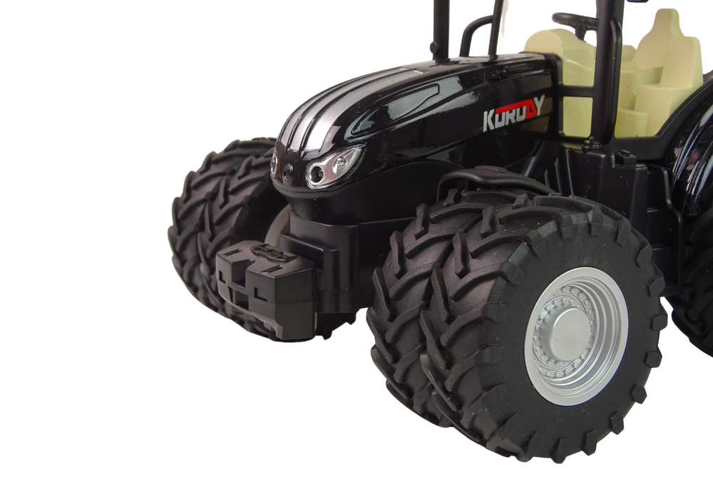 Remote Controlled Tractor R/c Black 2.4g Metal