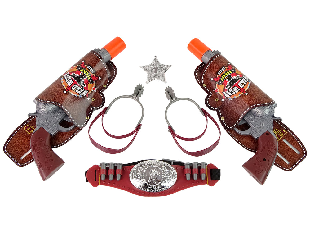 Cowboy Set For Two Cowboy Revolver Spurs Accessories
