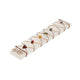 Selenit Gemstone Ladeplade Chakra Chips - ±17x3cm