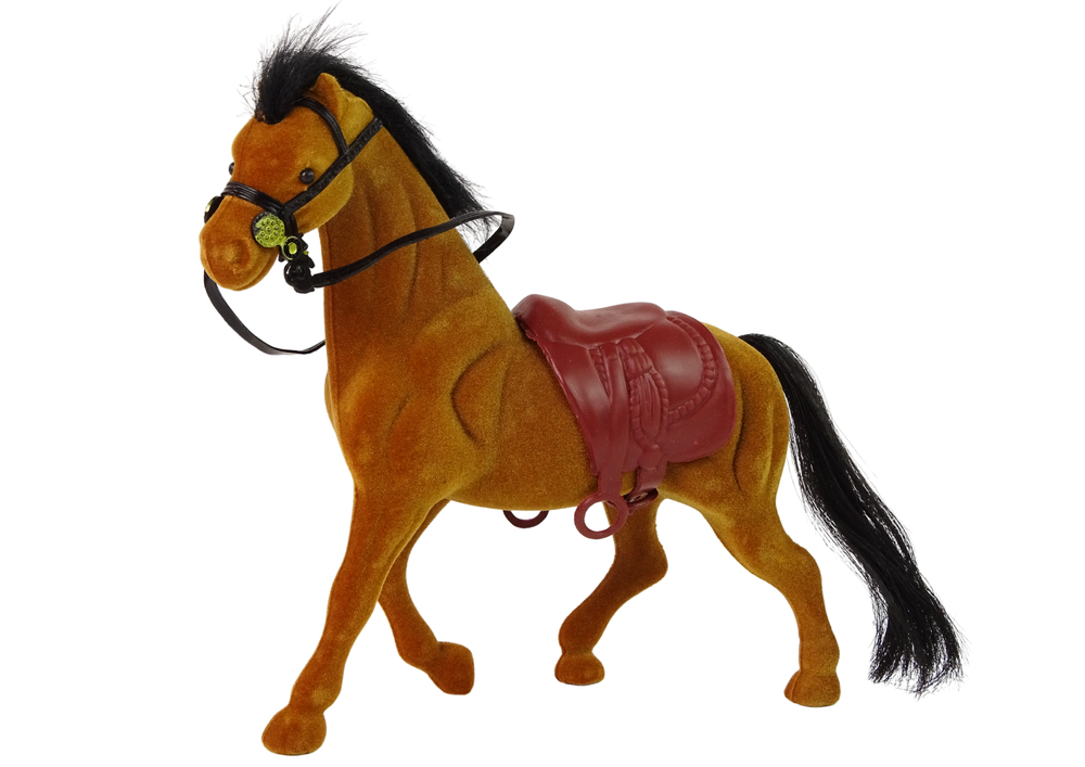 Velvet Bronze Horse Figurine