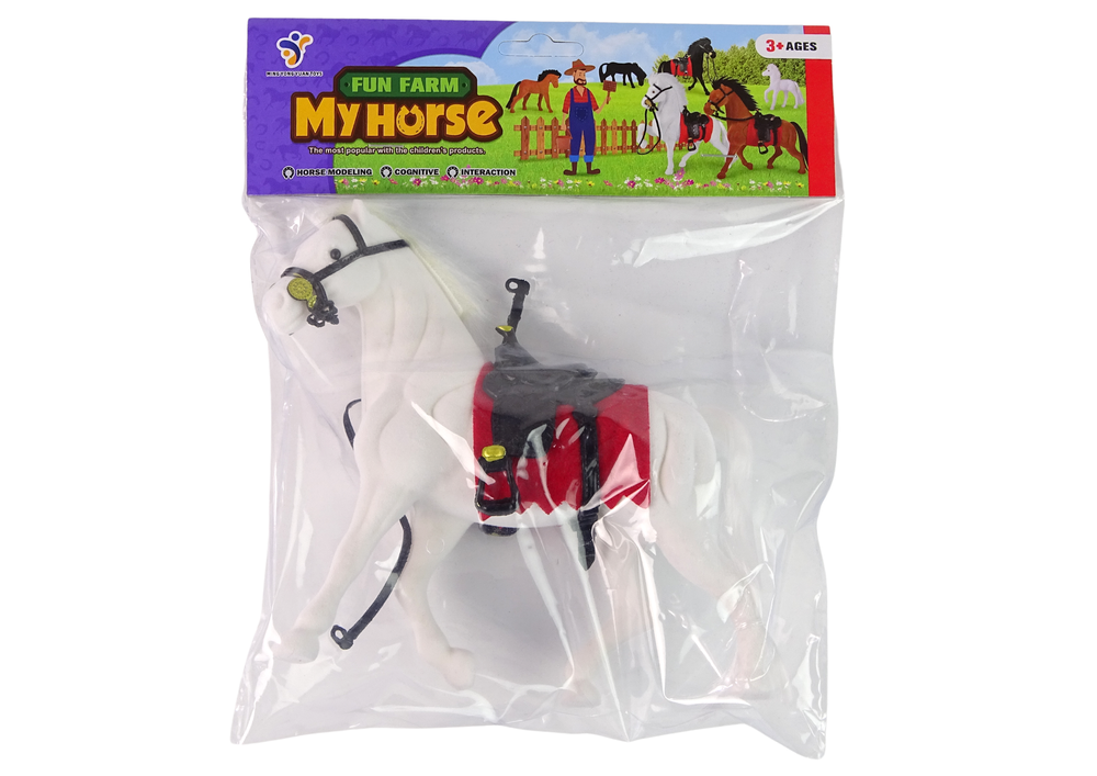 White Horse Saddle Farm Figurine