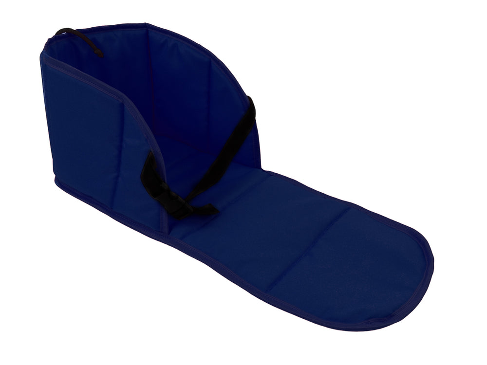 Sled Mattress Soft Three Fasteners Navy Blue
