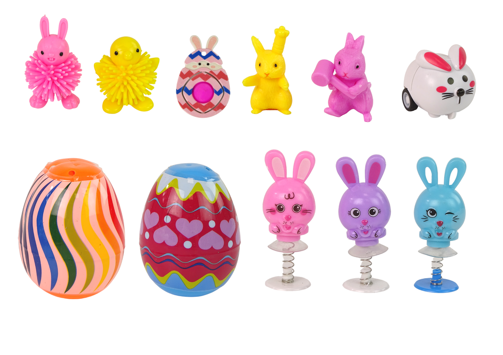 Wielkanocne zabawki Fidget Squishy Zestaw zabawek antystresowych 18 elementów