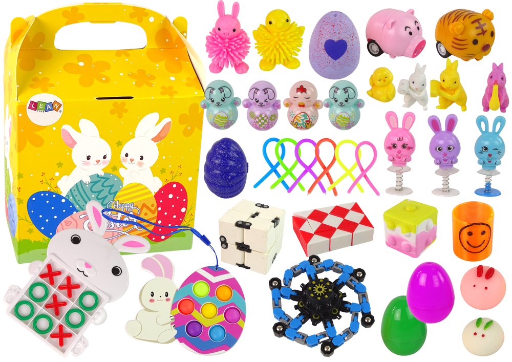 Wielkanocny zestaw antystresowy Fidget Toys 36 sztuk