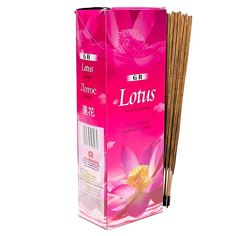 Rökelse Lotus Hexagon Paket - 20 G Set med 3 st