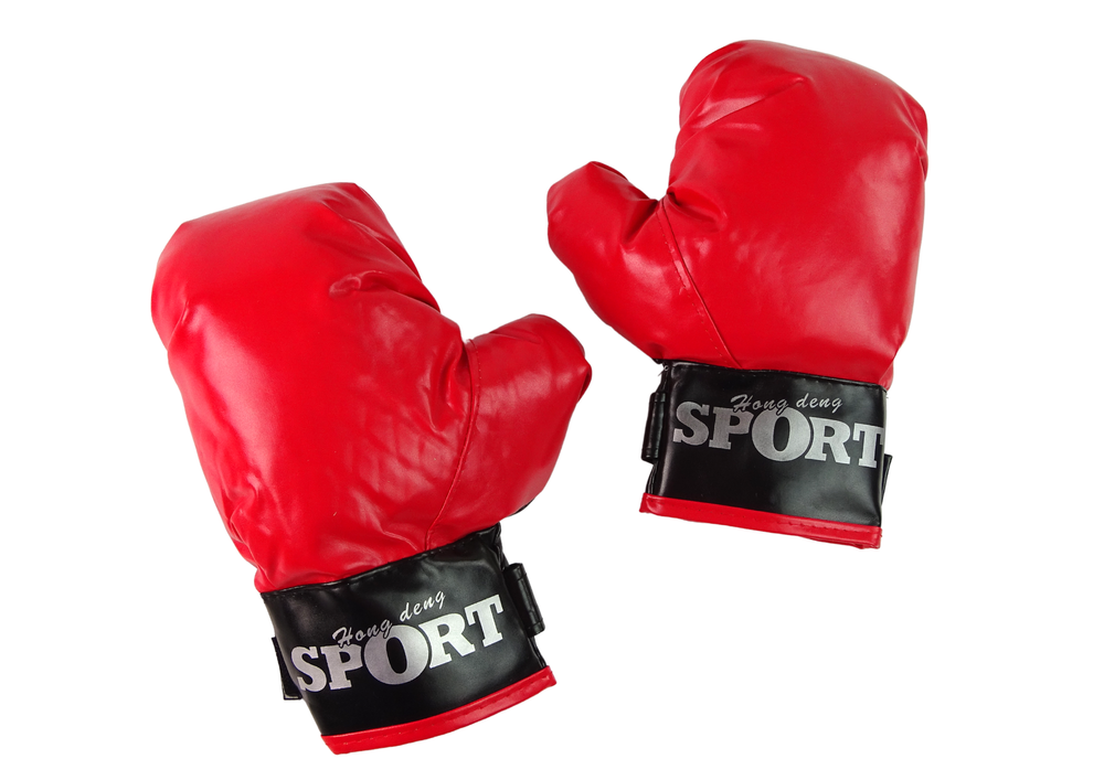 Boxing Set Sack + Velcro Gloves