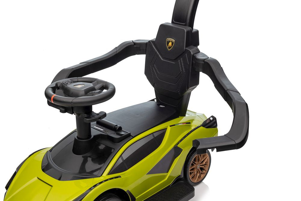 Lamborghini Qls-996t Ride-on With Pusher Green