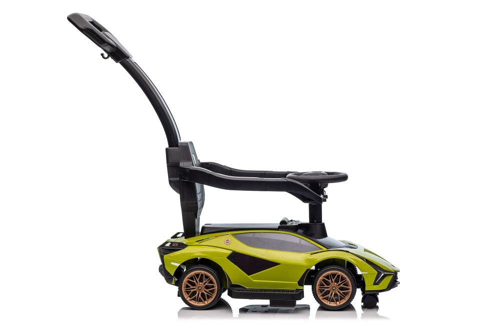 Lamborghini Qls-996t Ride-on With Pusher Green