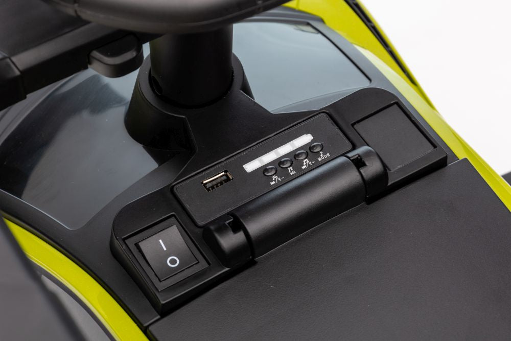 Lamborghini Qls-996t Ride-on With Pusher Green