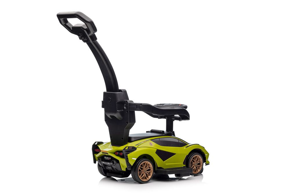 Lamborghini Qls-996t Ride-on With Pusher Green